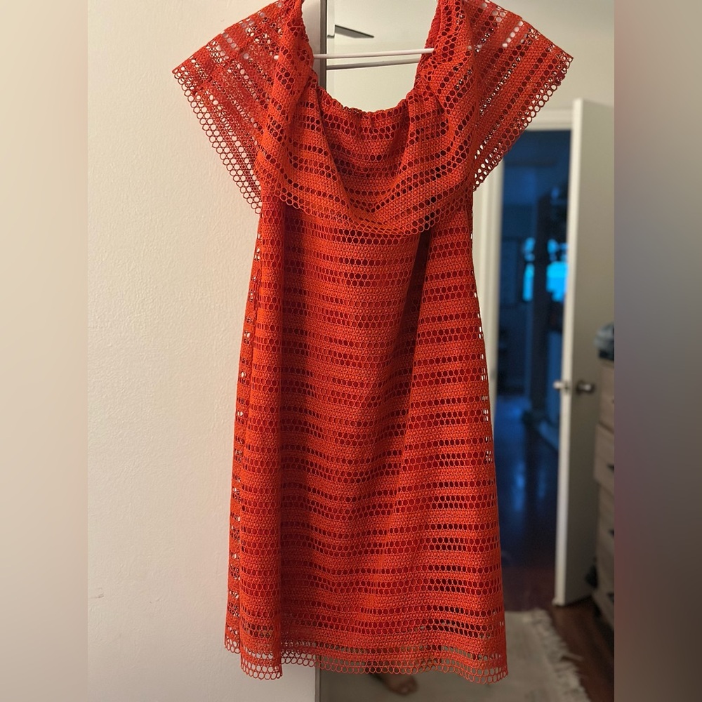 Witchery off shoulder dress size L